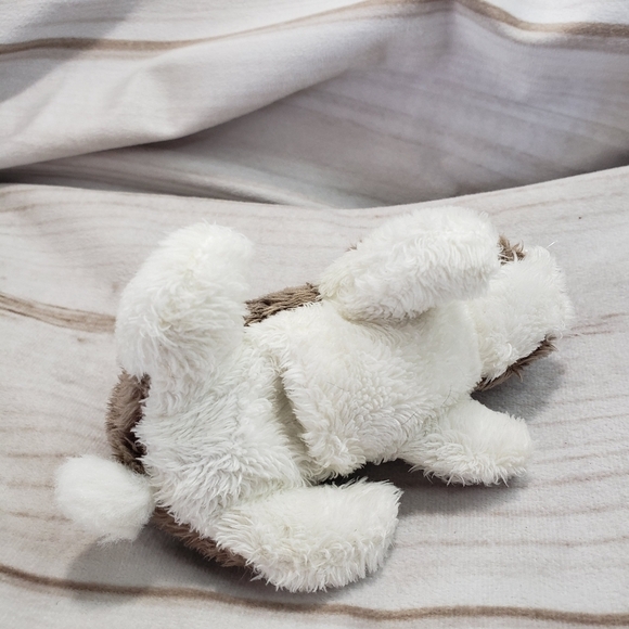 Folkmanis Mini Bunny Rabbit Plush Finger Puppet Brown White 5 Inch 2016 - Picture 4 of 10